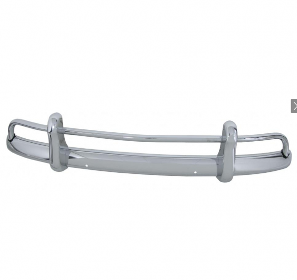 Bumper--Export-(USA)-front--Chrome-Brazilian-quality-VW-Kaefer-113 798 053A